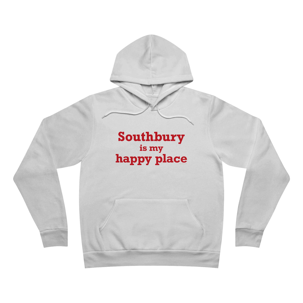 Southbury is My Happy Place Unisex Sponge Fleece Pullover Hoodie
