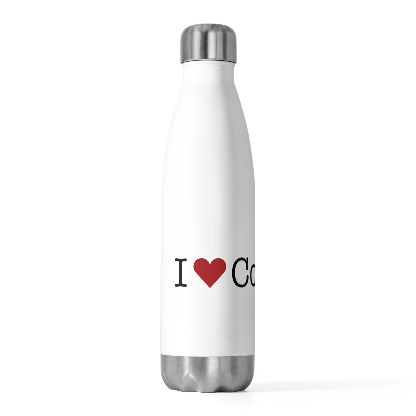 I Heart Cos Cob. 20oz Insulated Bottle