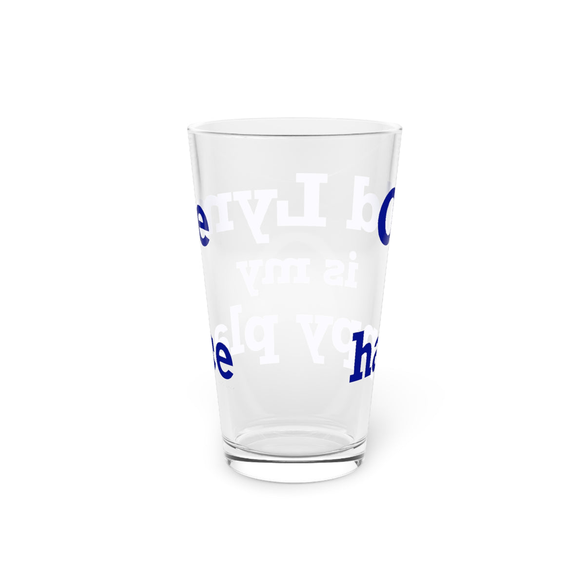 Old Lyme is My Happy Place Pint Glass, 16oz