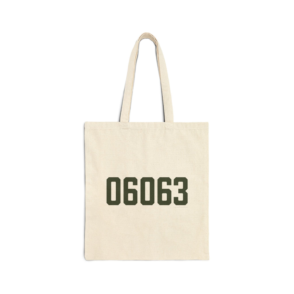 06063 Barkhamsted Connecticut Zip Code Cotton Canvas Tote Bag