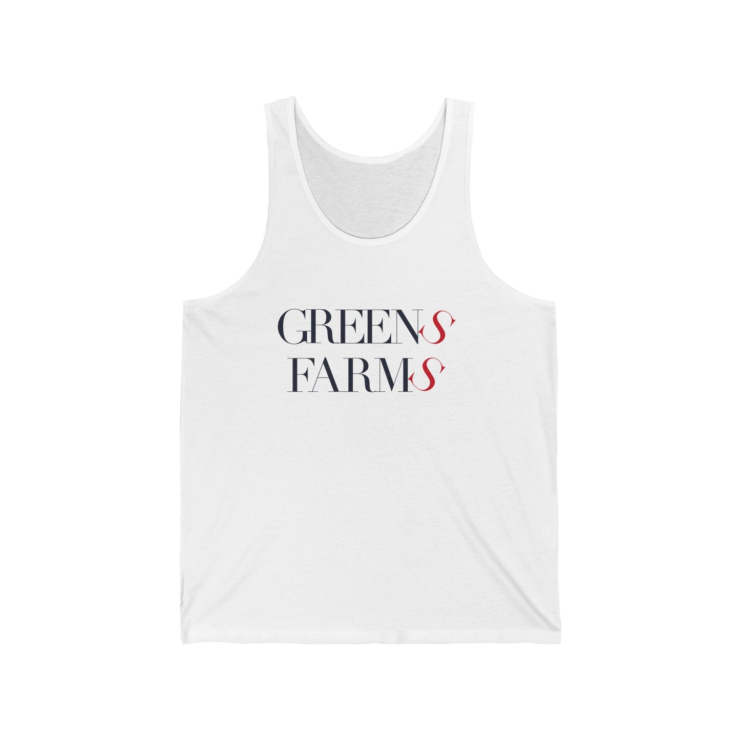 41 Tilt Greens Farms Unisex Jersey Tank Top