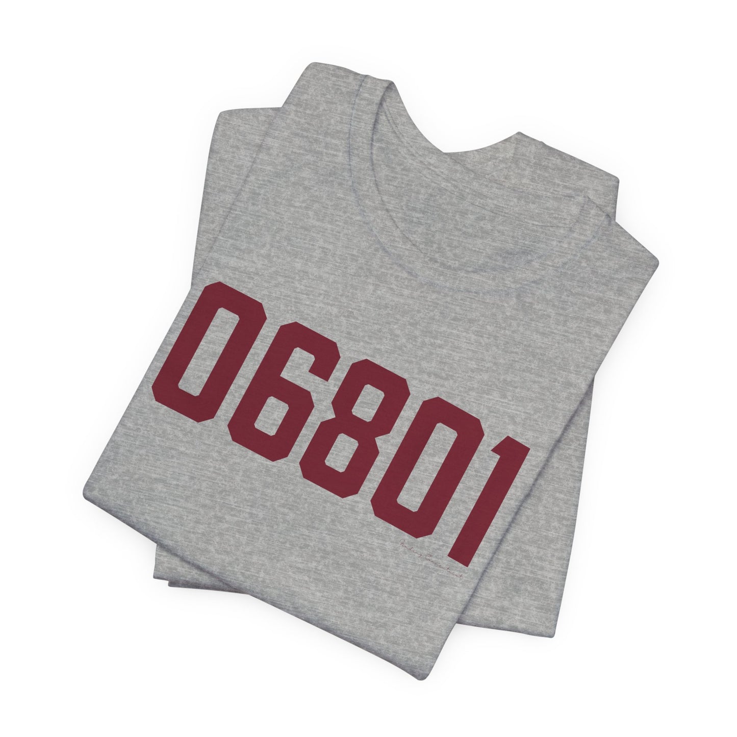 06801 Bethel Connecticut Zip Code Unisex Jersey Short Sleeve T-Shirt