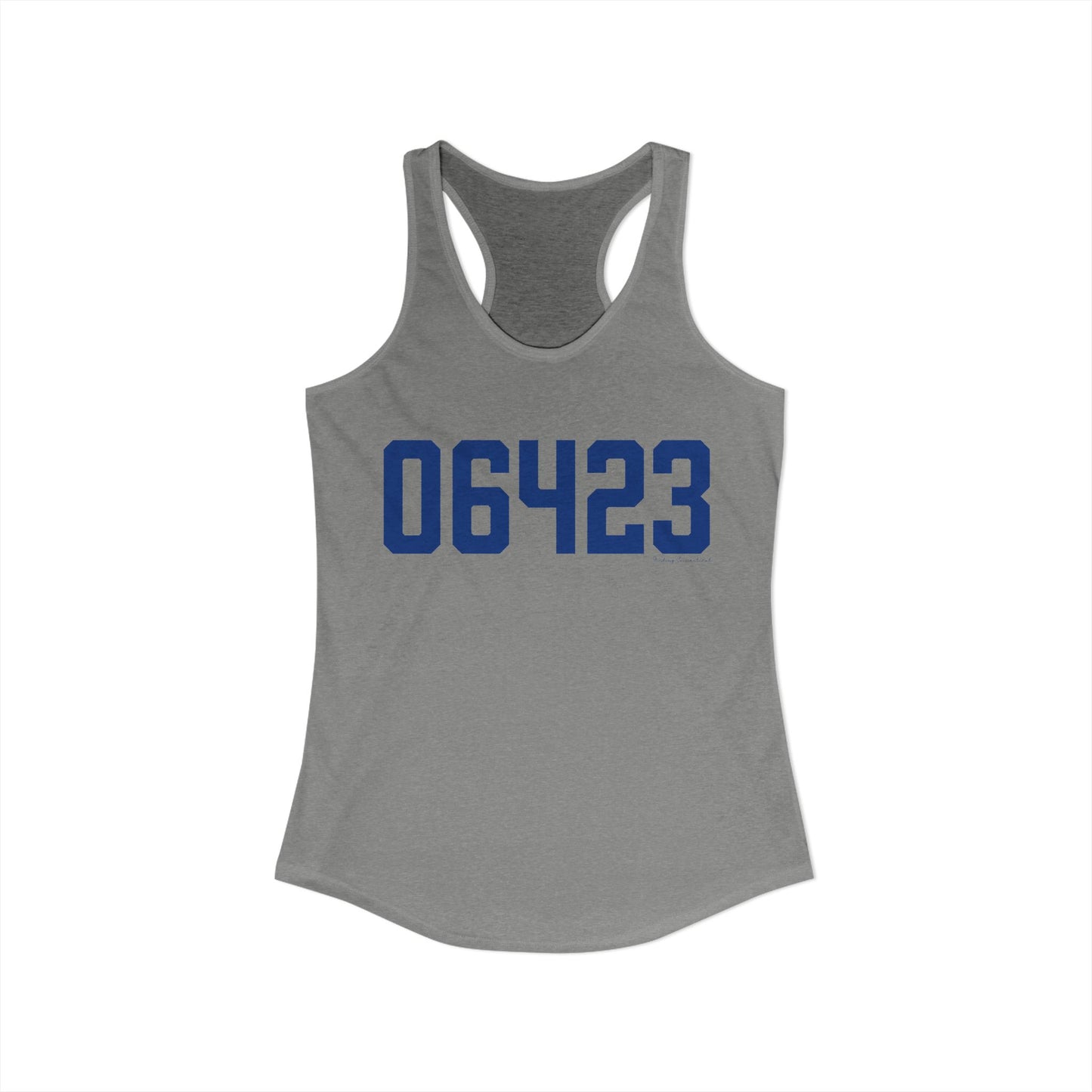 06423 East Haddam Connecticut Zip Code Women's Ideal Racerback Tank Top