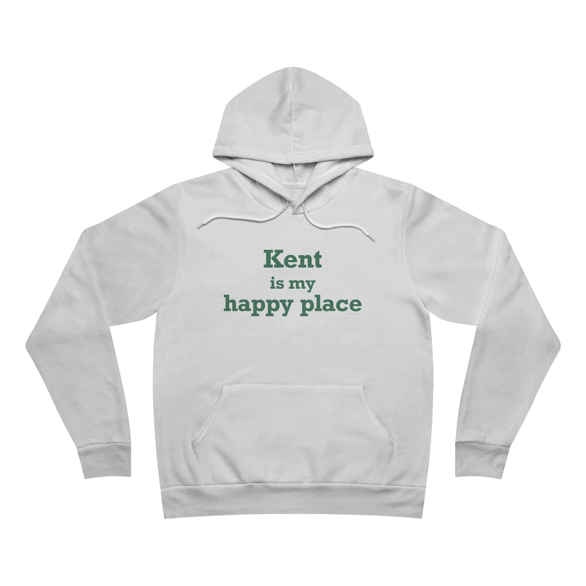 Kent is My Happy Place Unisex Sponge Fleece Pullover Hoodie