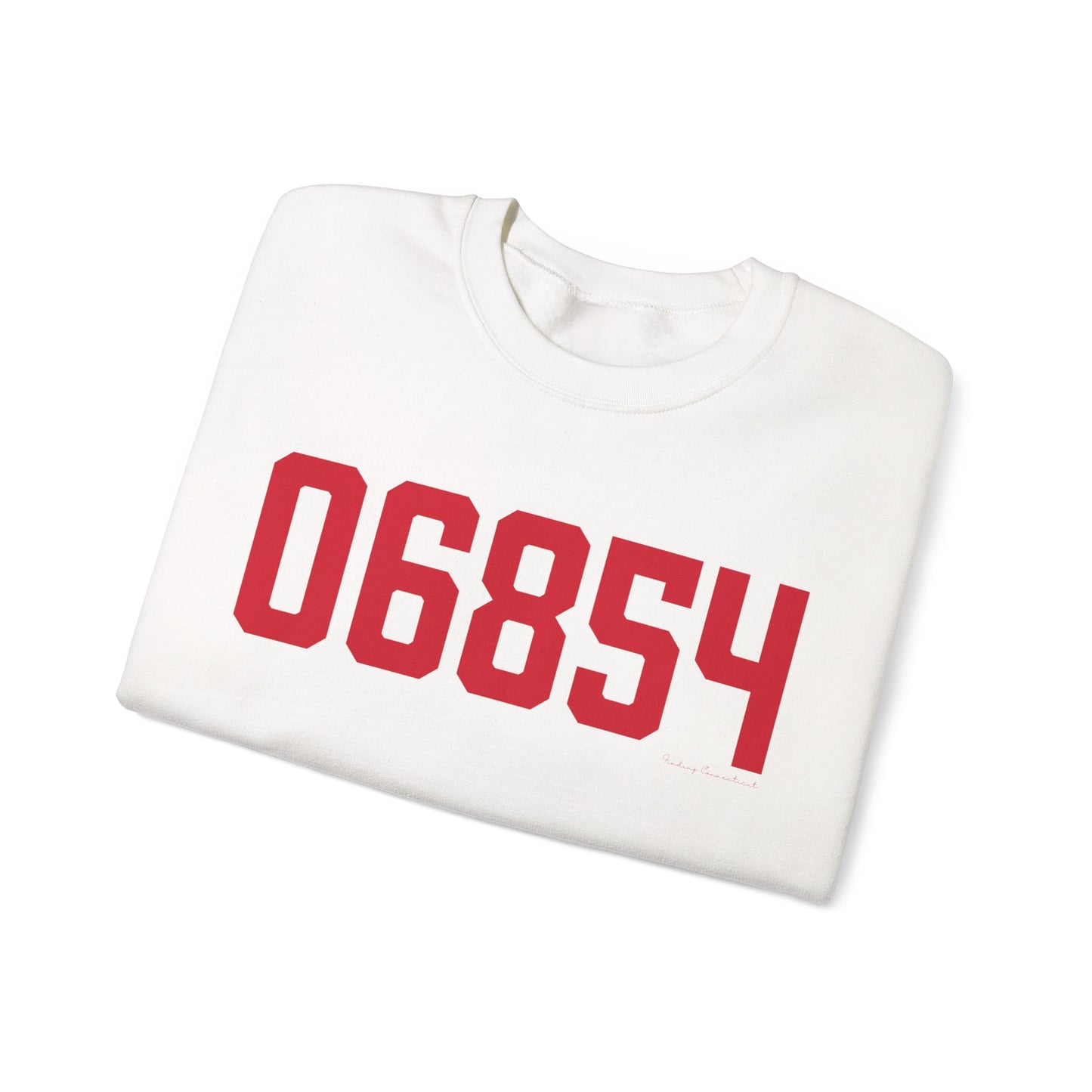 06854 Norwalk Connecticut Zip Code Unisex Heavy Blend™ Crewneck Sweatshirt