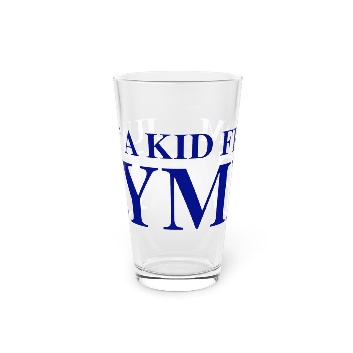 Just a kid from Lyme Pint Glass, 16oz