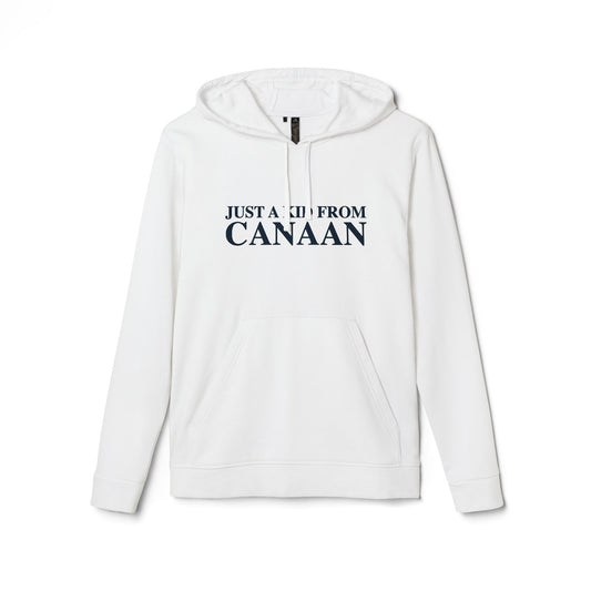 Just a kid from Canaan adidas Unisex Fleece Hoodie