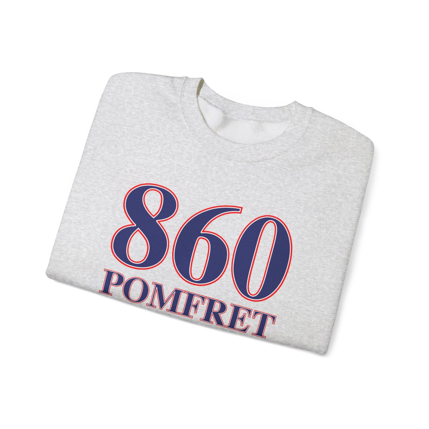 860 Pomfret Red White & Blue Unisex Heavy Blend™ Crewneck Sweatshirt