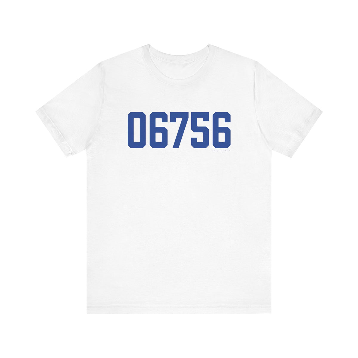 06756 Goshen Connecticut Zip Code Unisex Jersey Short Sleeve T-Shirt