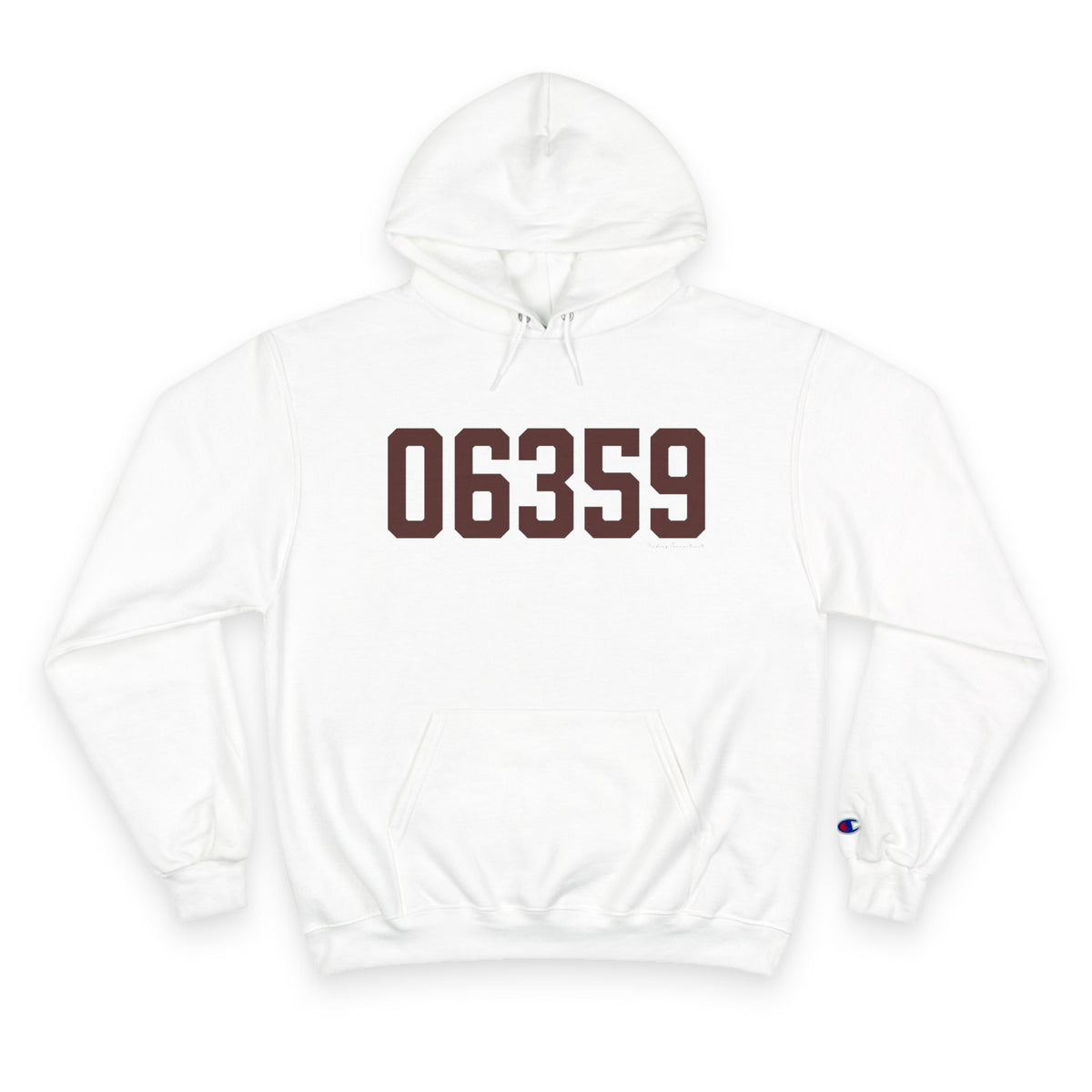 06359 North Stonington Connecticut Zip Code Champion Hoodie