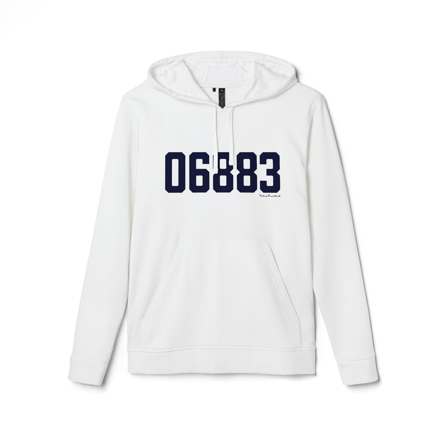 06883 Weston Connecticut Zip Code adidas Unisex Fleece Hoodie Sweatshirt