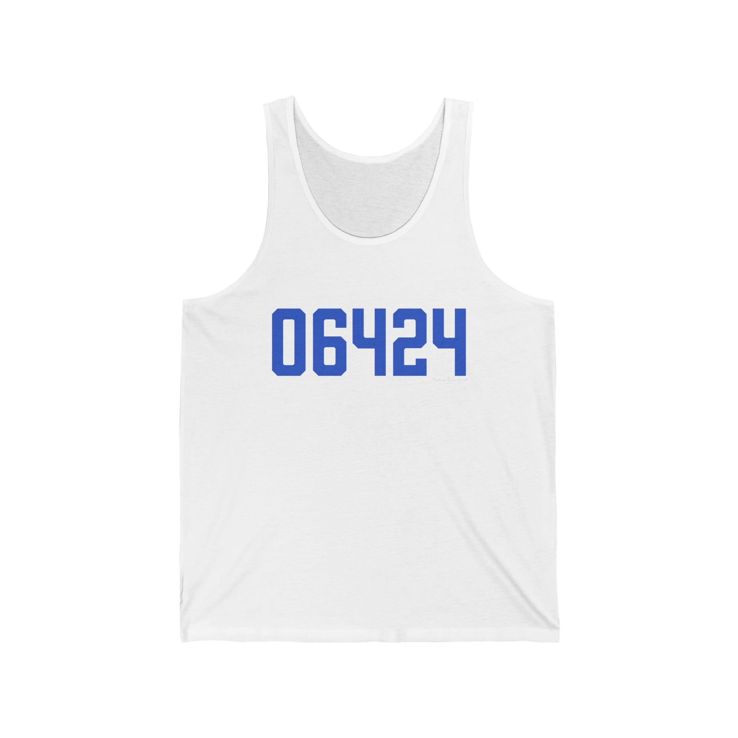06464 East Hampton Connecticut Zip Code Unisex Jersey Tank Top