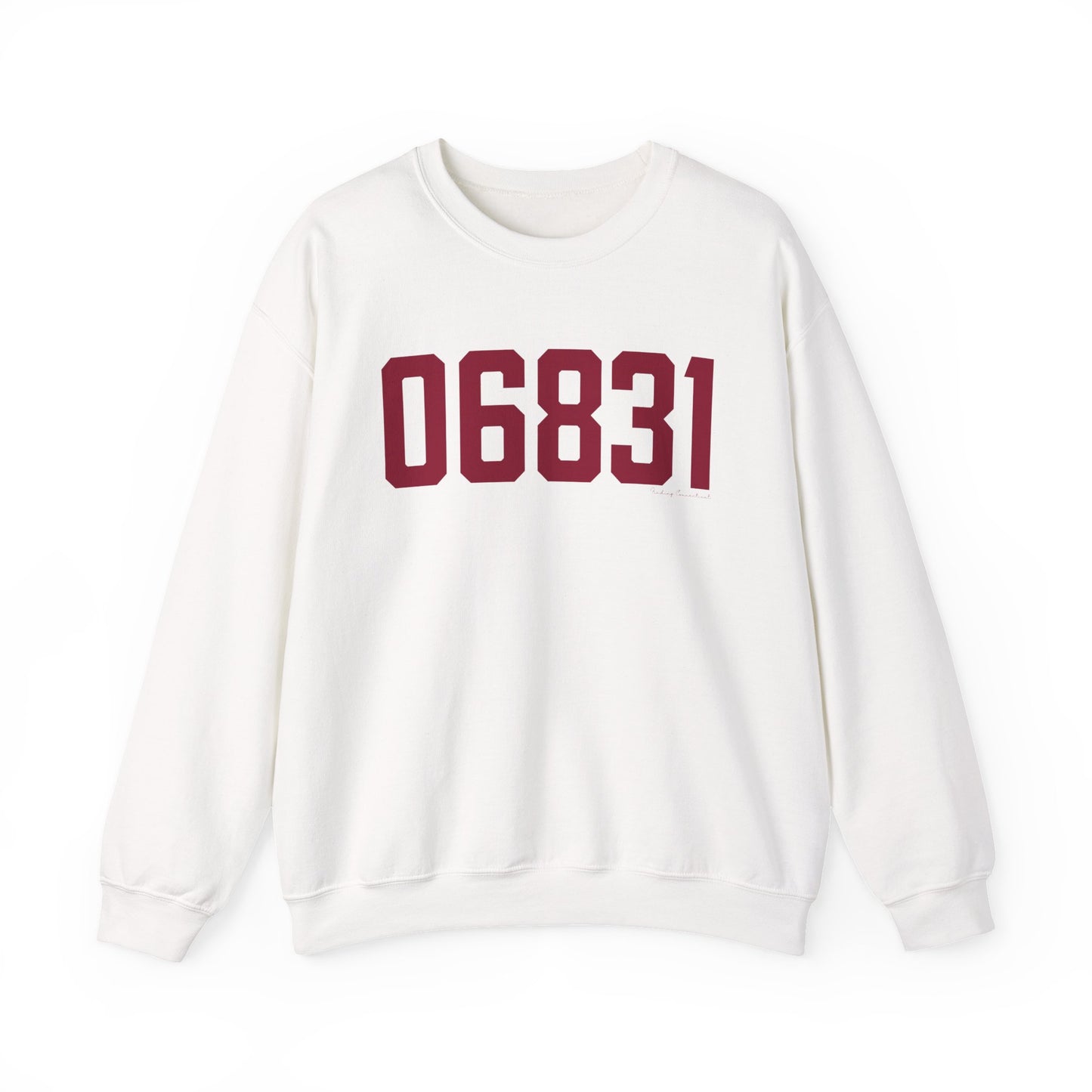 06831 - Greenwich Connecticut Zip Code Unisex Heavy Blend™ Crewneck Sweatshirt