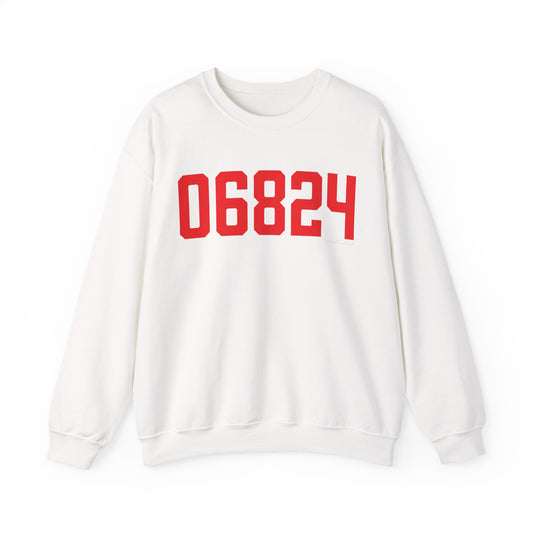 06824 Fairfield Connecticut Zip Code Unisex Heavy Blend™ Crewneck Sweatshirt