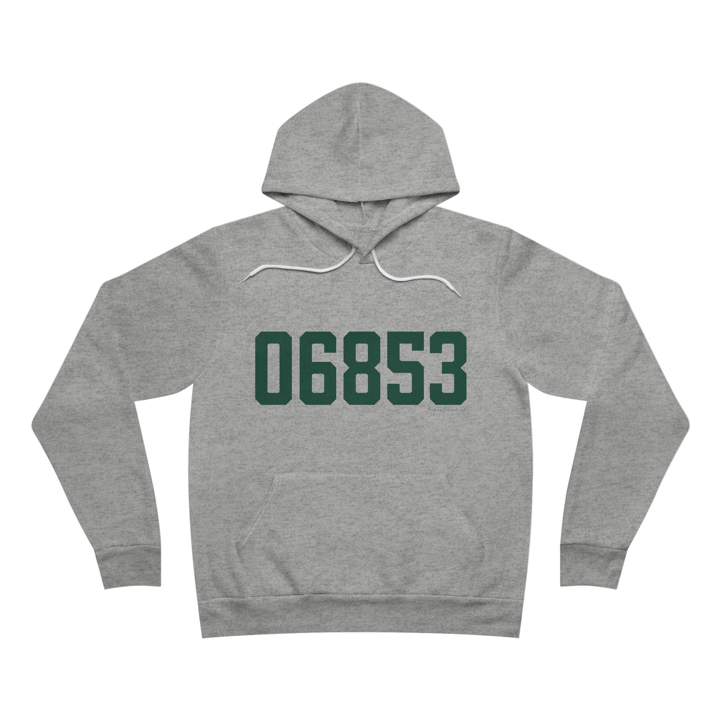 06853 Norwalk Connecticut Zip Code Unisex Sponge Fleece Pullover Hoodie Sweatshirt