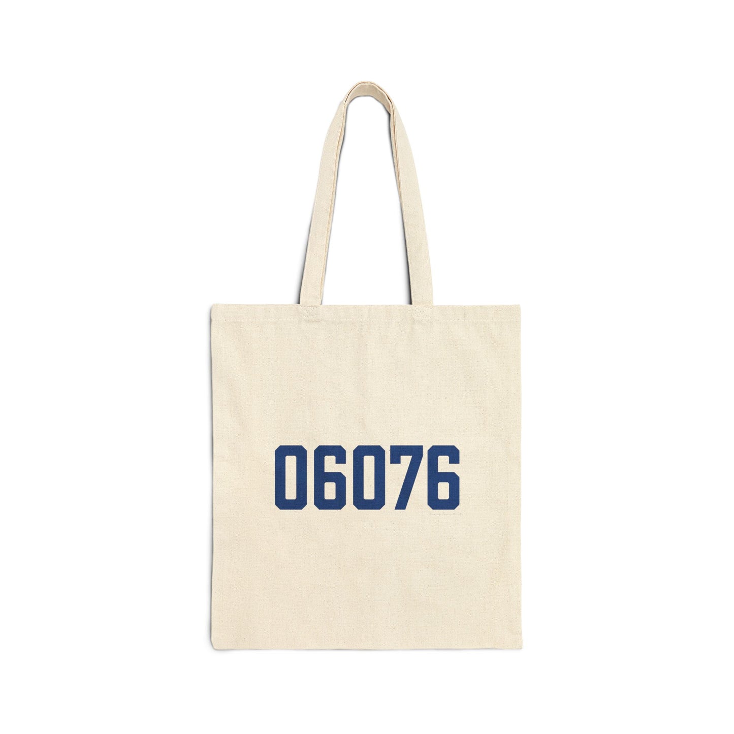 06076 Stafford Connecticut Zip Code Cotton Canvas Tote Bag