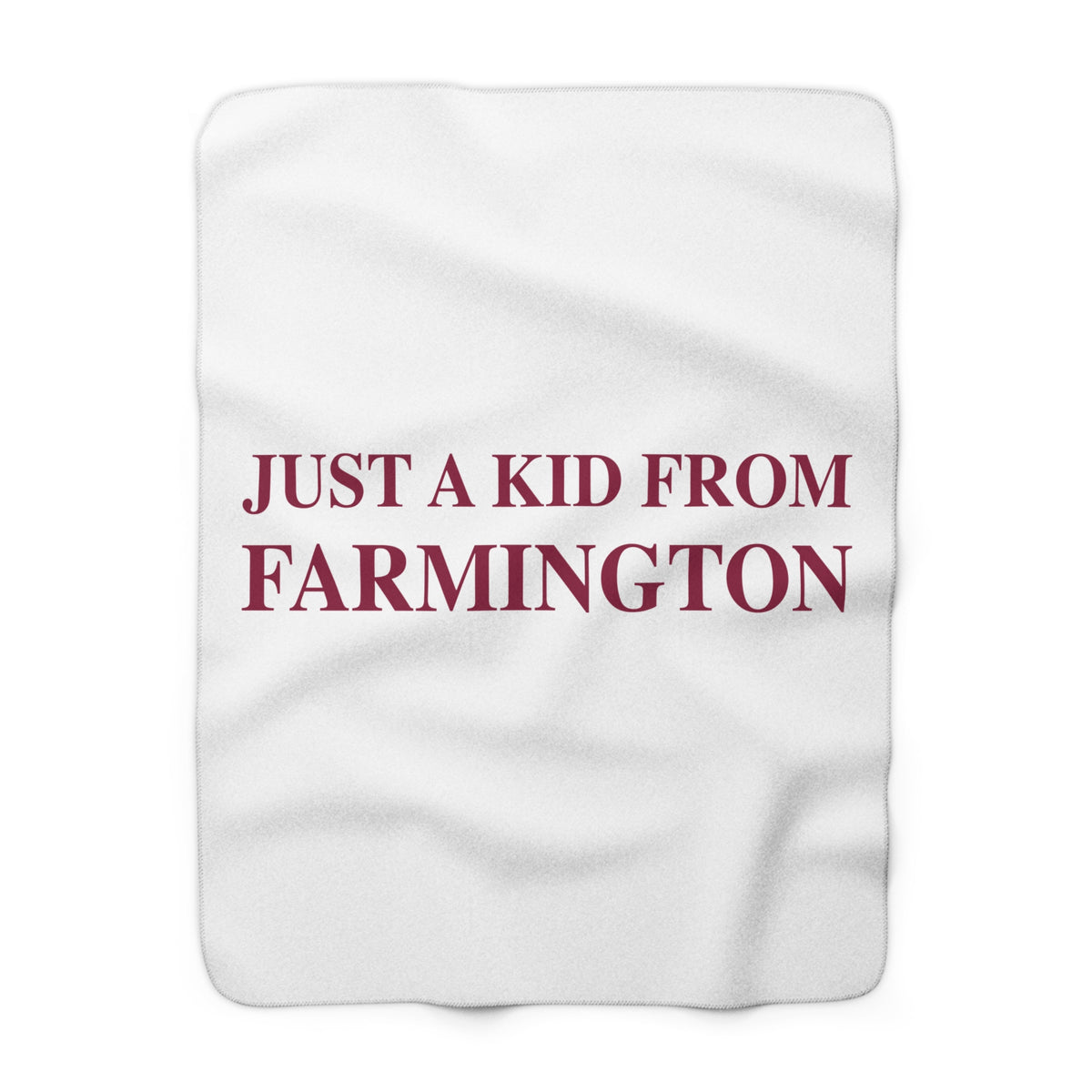 Copy of Just a kid from Enfield Fleece Blanket