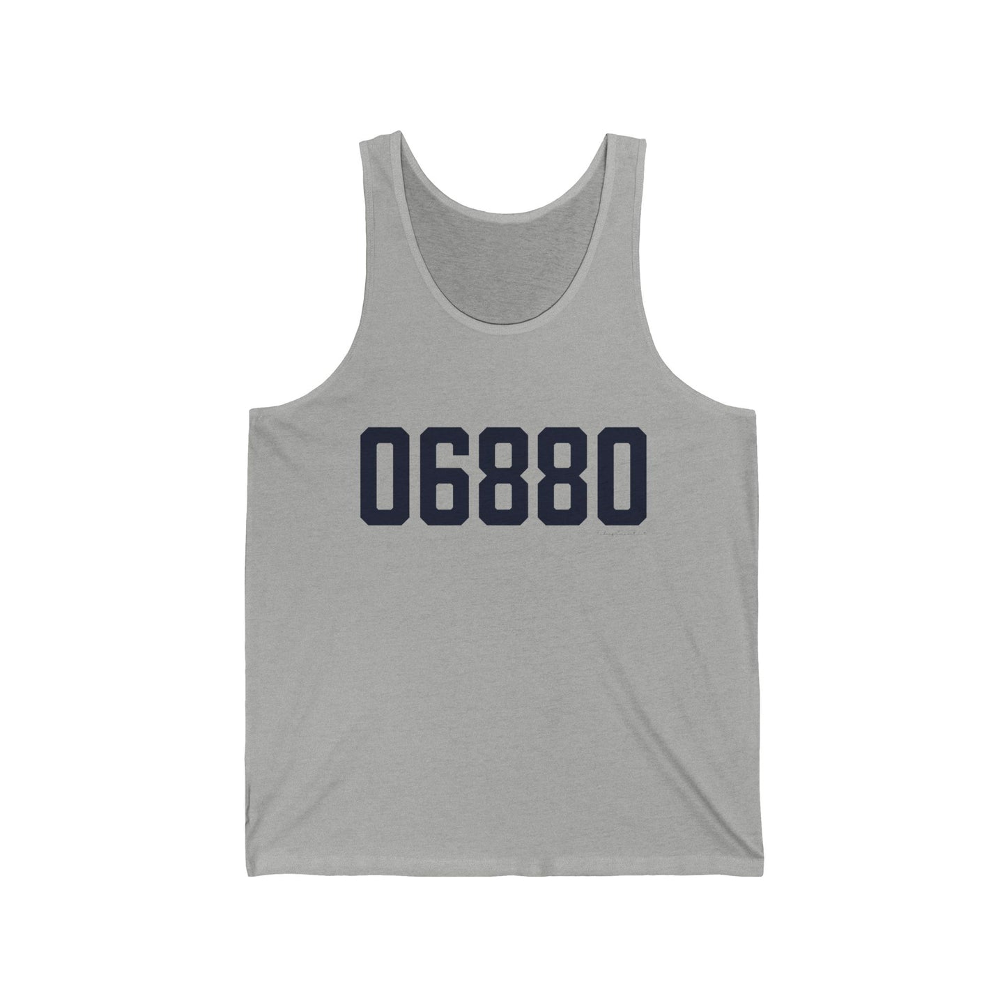 06880 Westport Connecticut Zip Code Unisex Jersey Tank Top