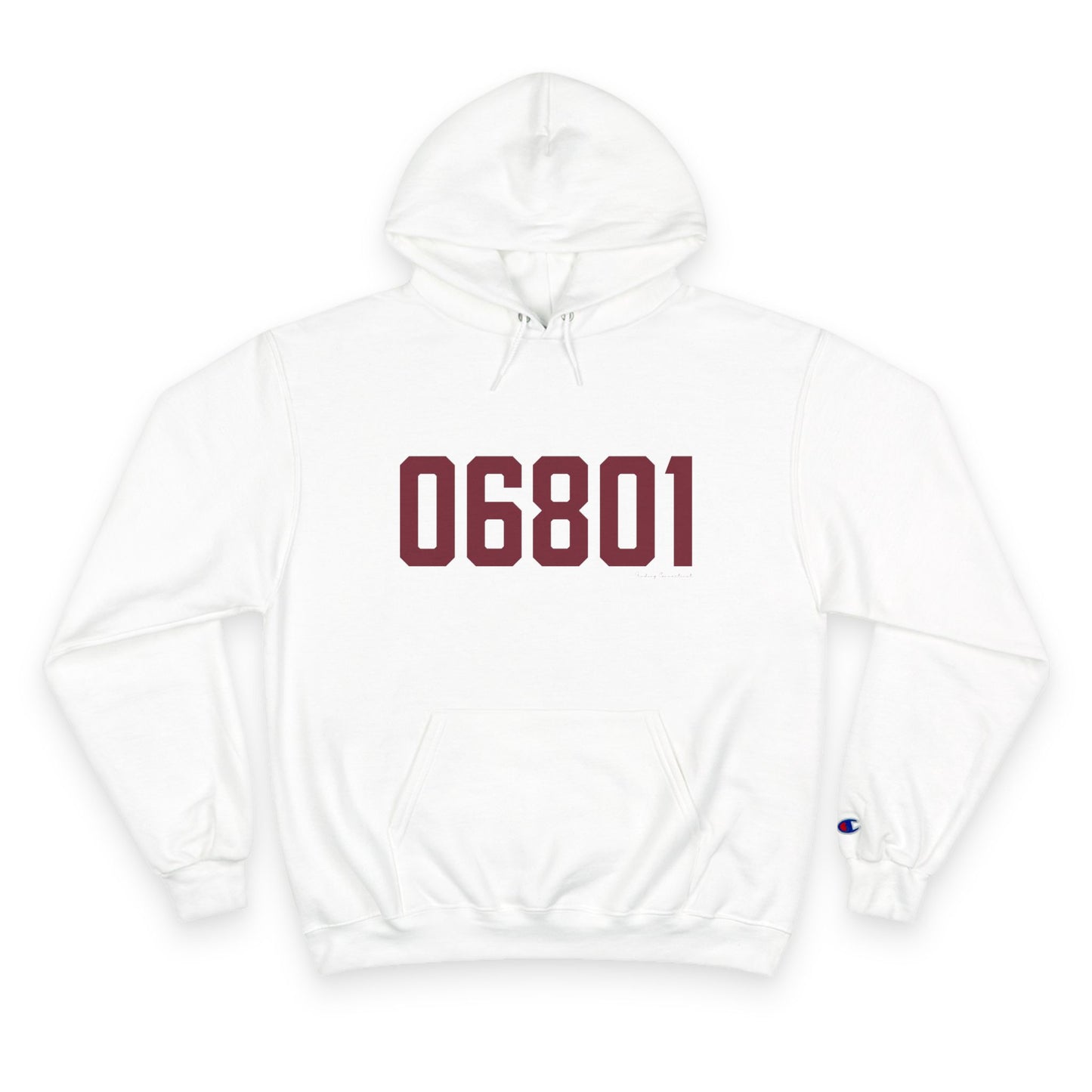 06801 Bethel Connecticut Zip Code Champion Hoodie