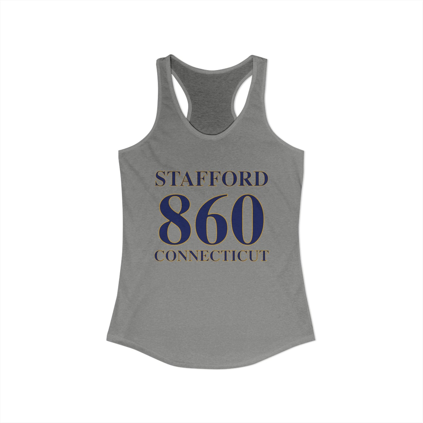 Stafford 860 Connecticut Women's Ideal Racerback Tank Top