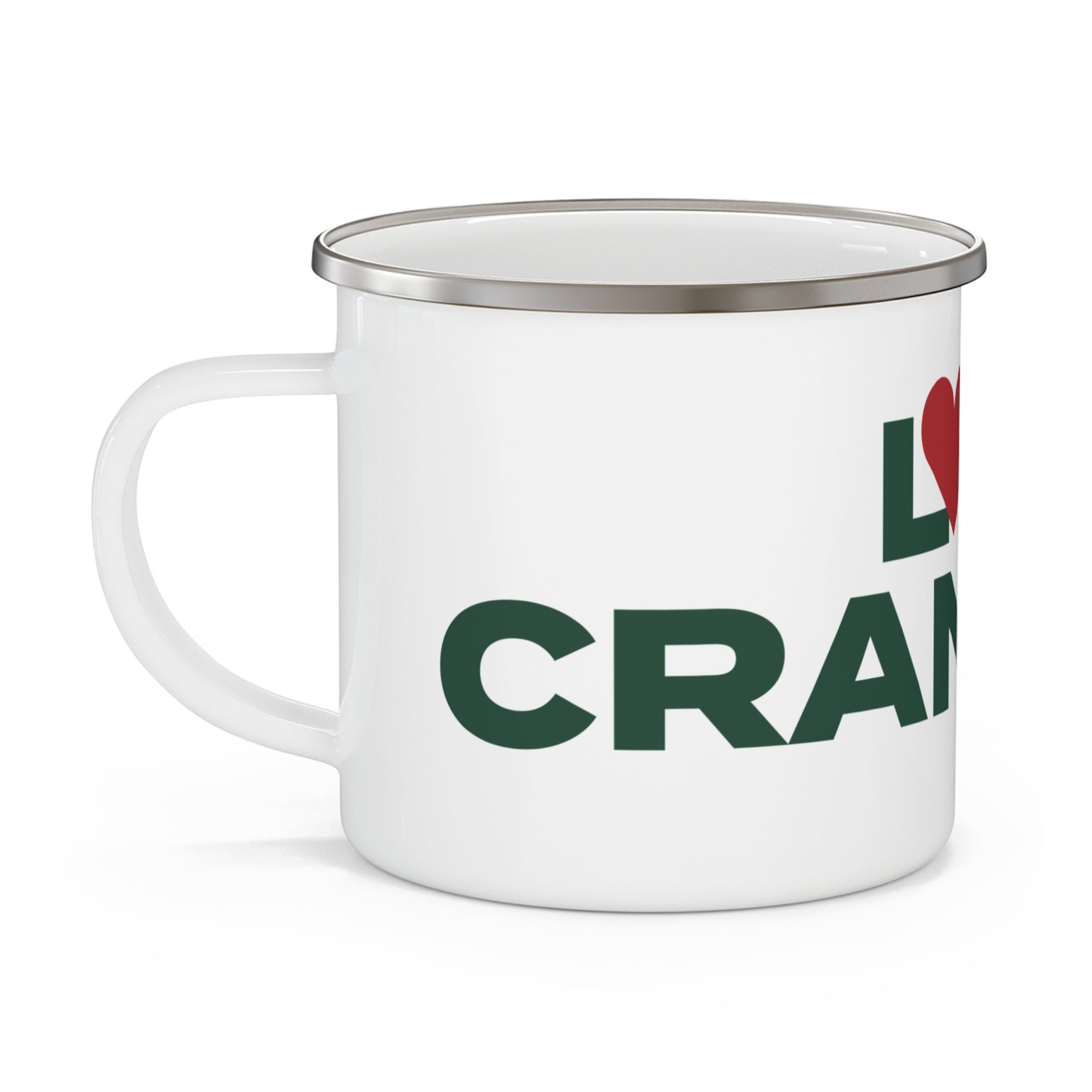 Love Cranbury Enamel Camping Mug