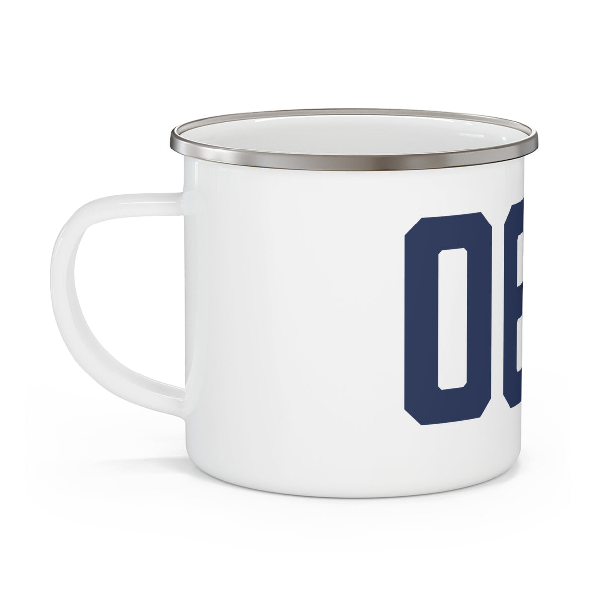 06111 Newington Connecticut Zip Code Enamel Camping Mug