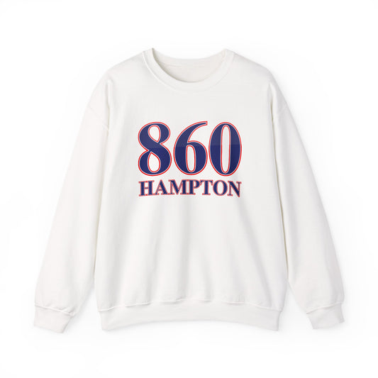 860 Hampton Red White & Blue Unisex Heavy Blend™ Crewneck Sweatshirt