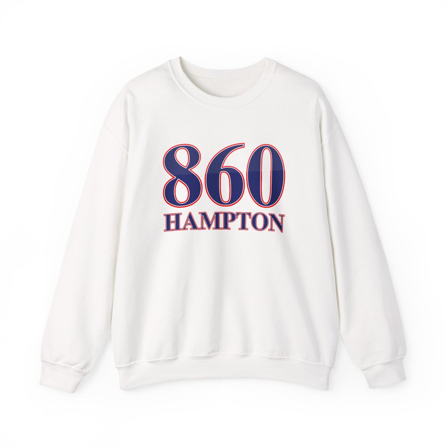 860 Hampton Red White & Blue Unisex Heavy Blend™ Crewneck Sweatshirt
