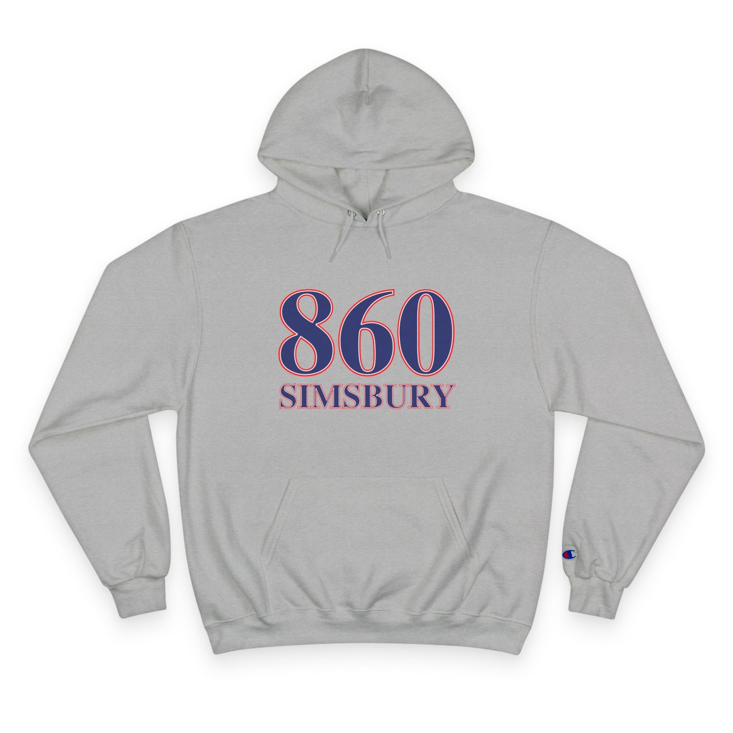 860 Simsbury Red White & Blue Champion Hoodie