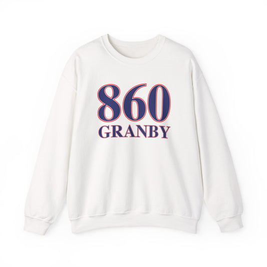 860 Granby Red White & Blue Unisex Heavy Blend™ Crewneck Sweatshirt