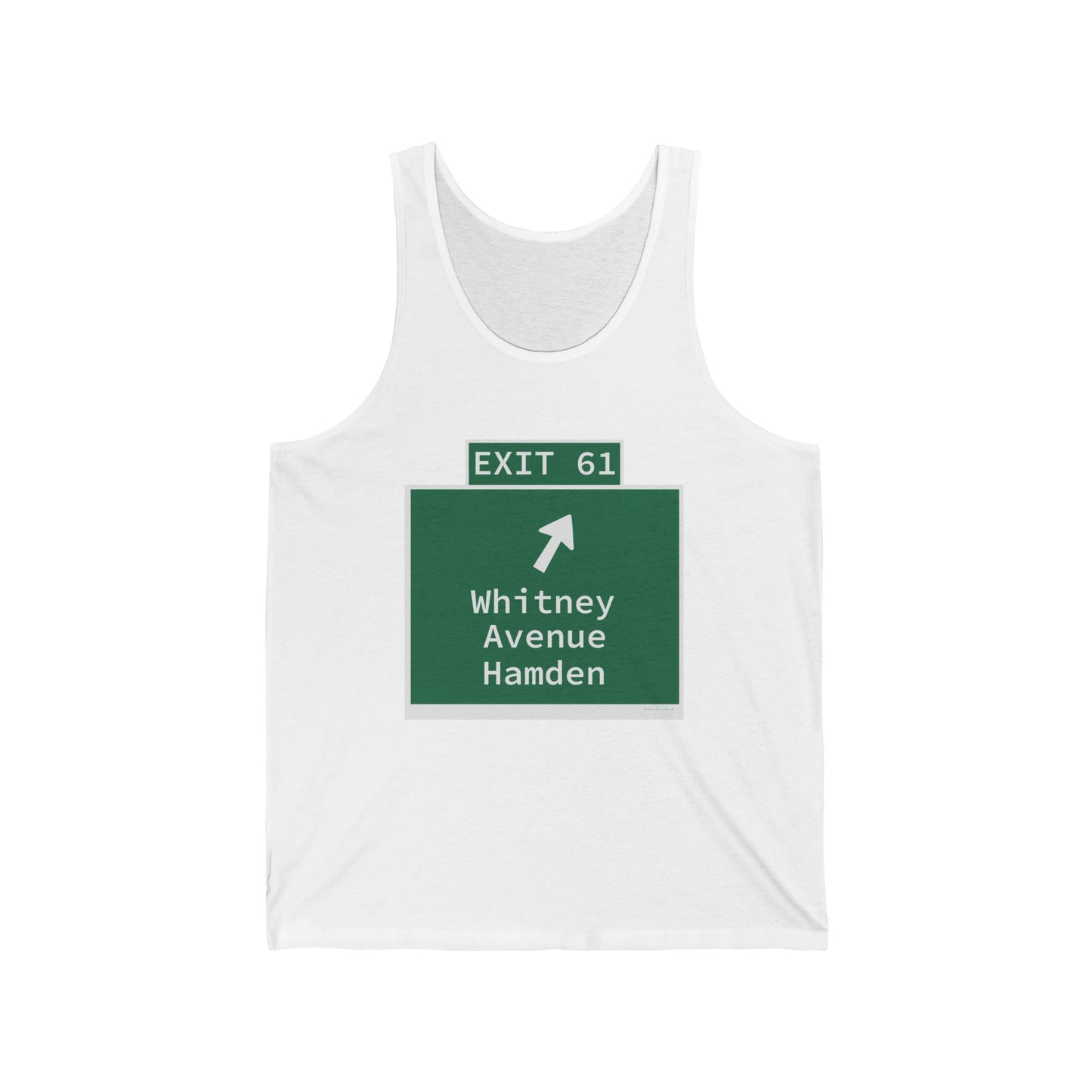 Vintage WCP Exit 61 Sign Unisex Jersey Tank Top