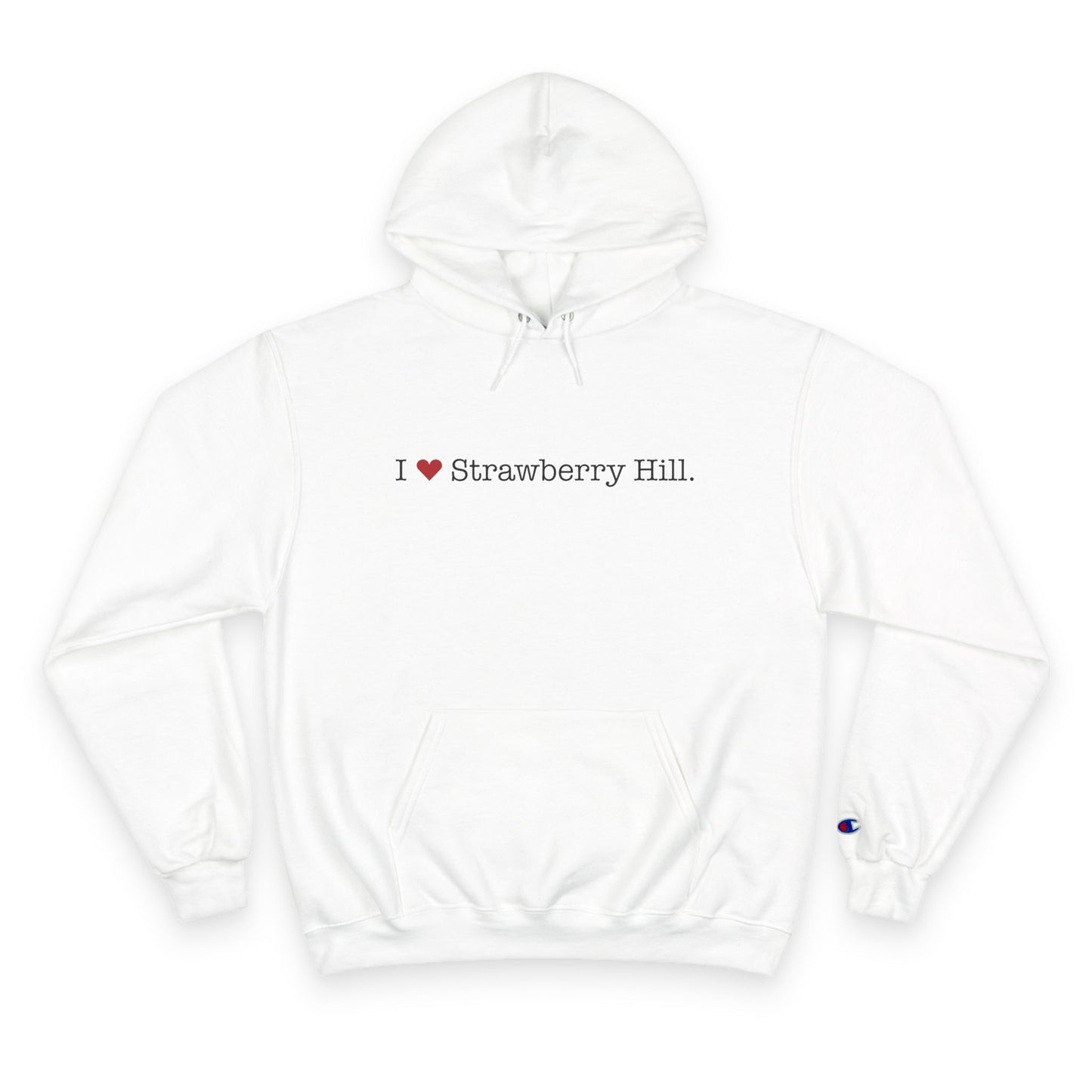 I Heart Strawberry Hill. Champion Hoodie
