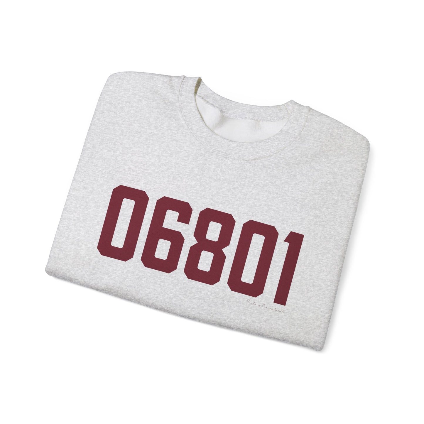 06801 Bethel Connecticut Zip Code Unisex Heavy Blend™ Crewneck Sweatshirt