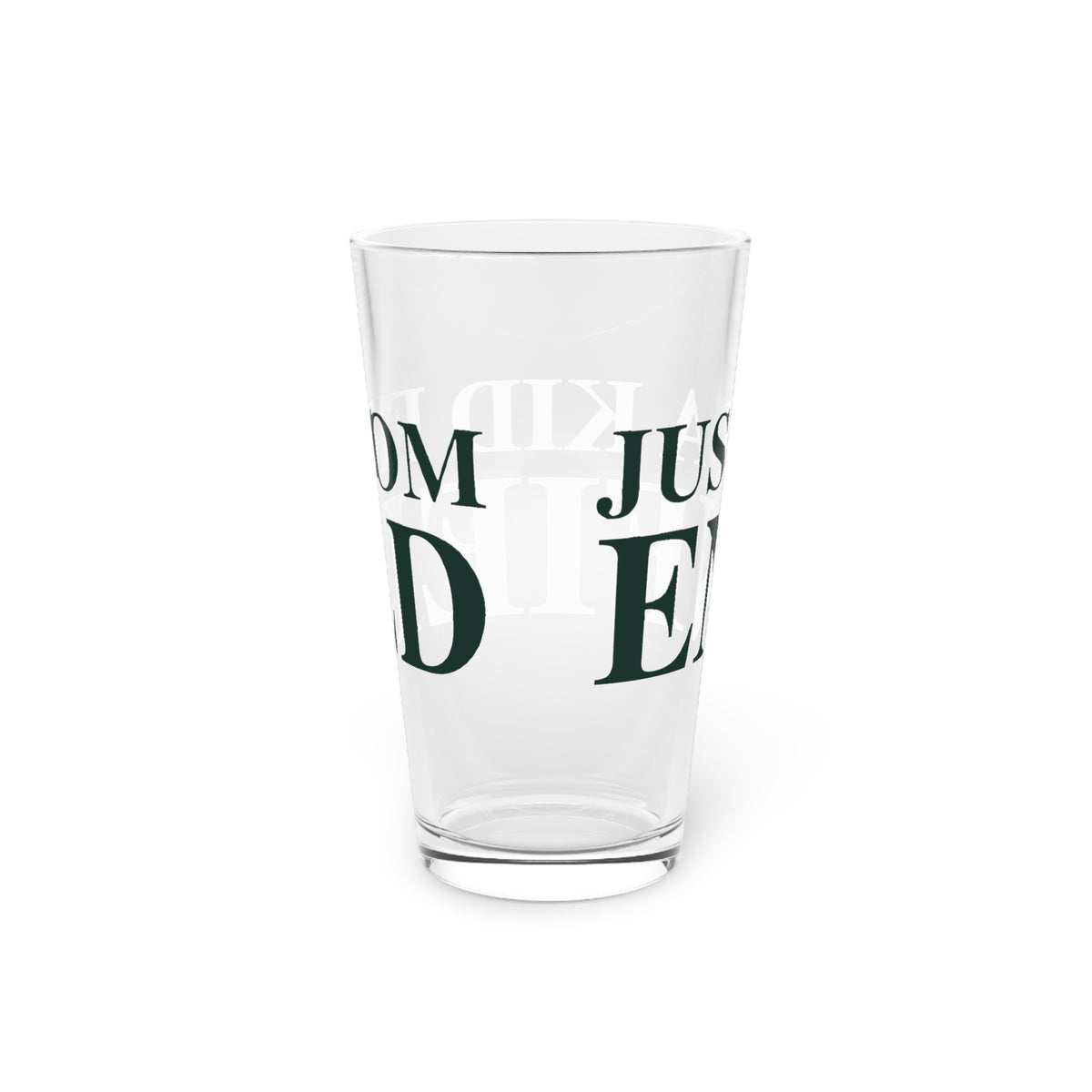 Just a kid from Enfield Pint Glass, 16oz