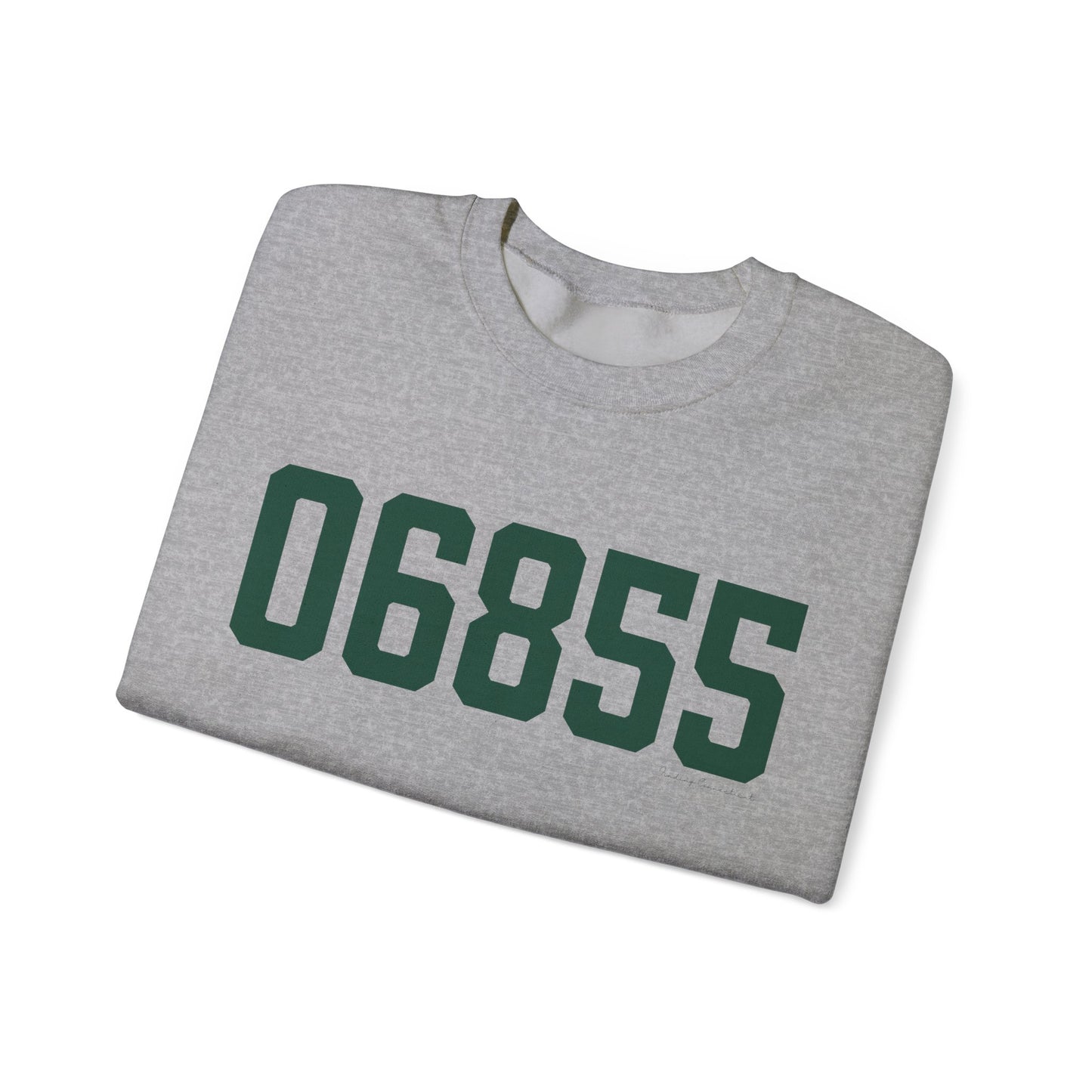 06855 Norwalk Connecticut Zip Code Unisex Heavy Blend™ Crewneck Sweatshirt