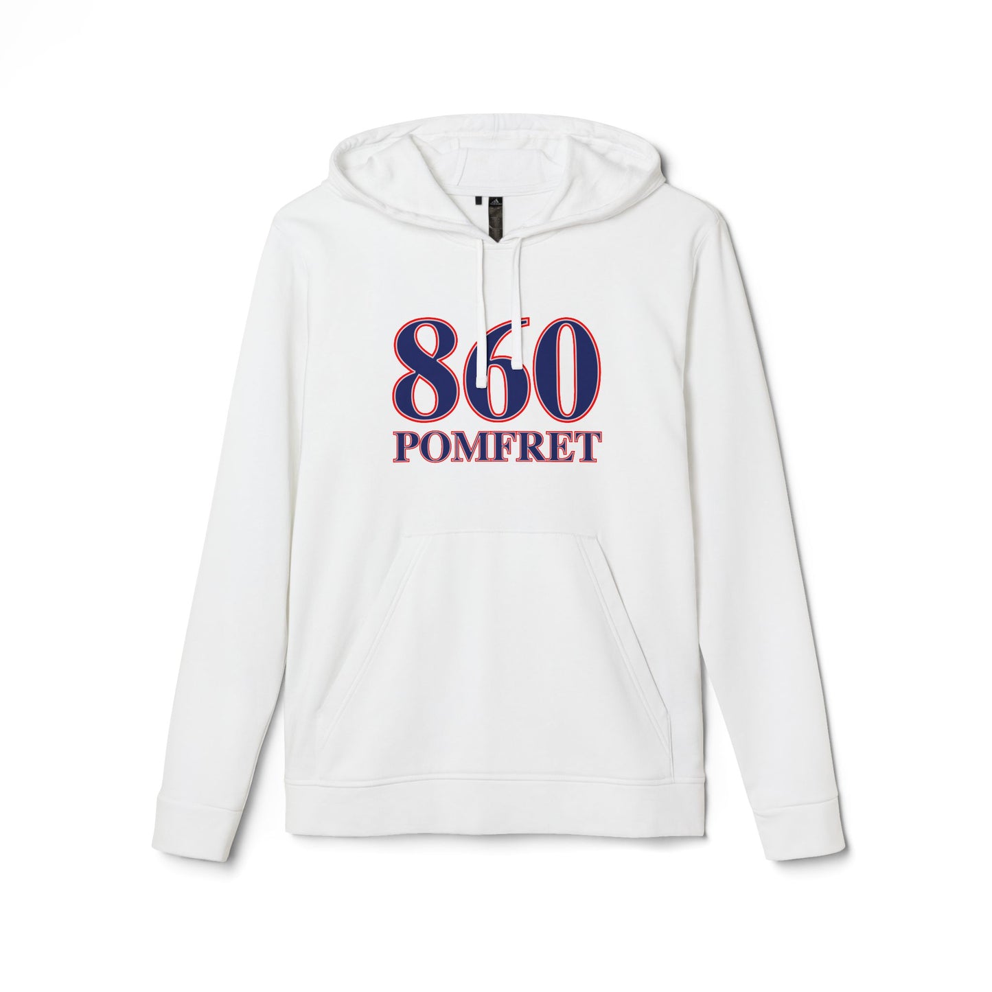 860 Pomfret Red White & Blue adidas Unisex Fleece Hoodie