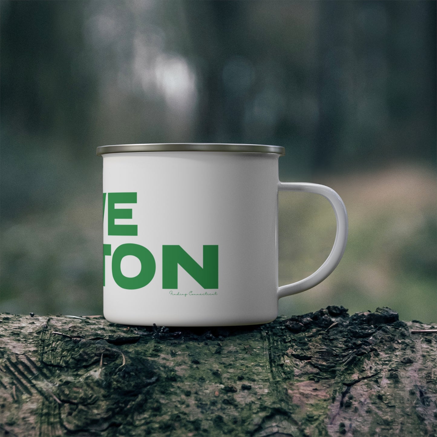 Love Easton Enamel Camping Mug