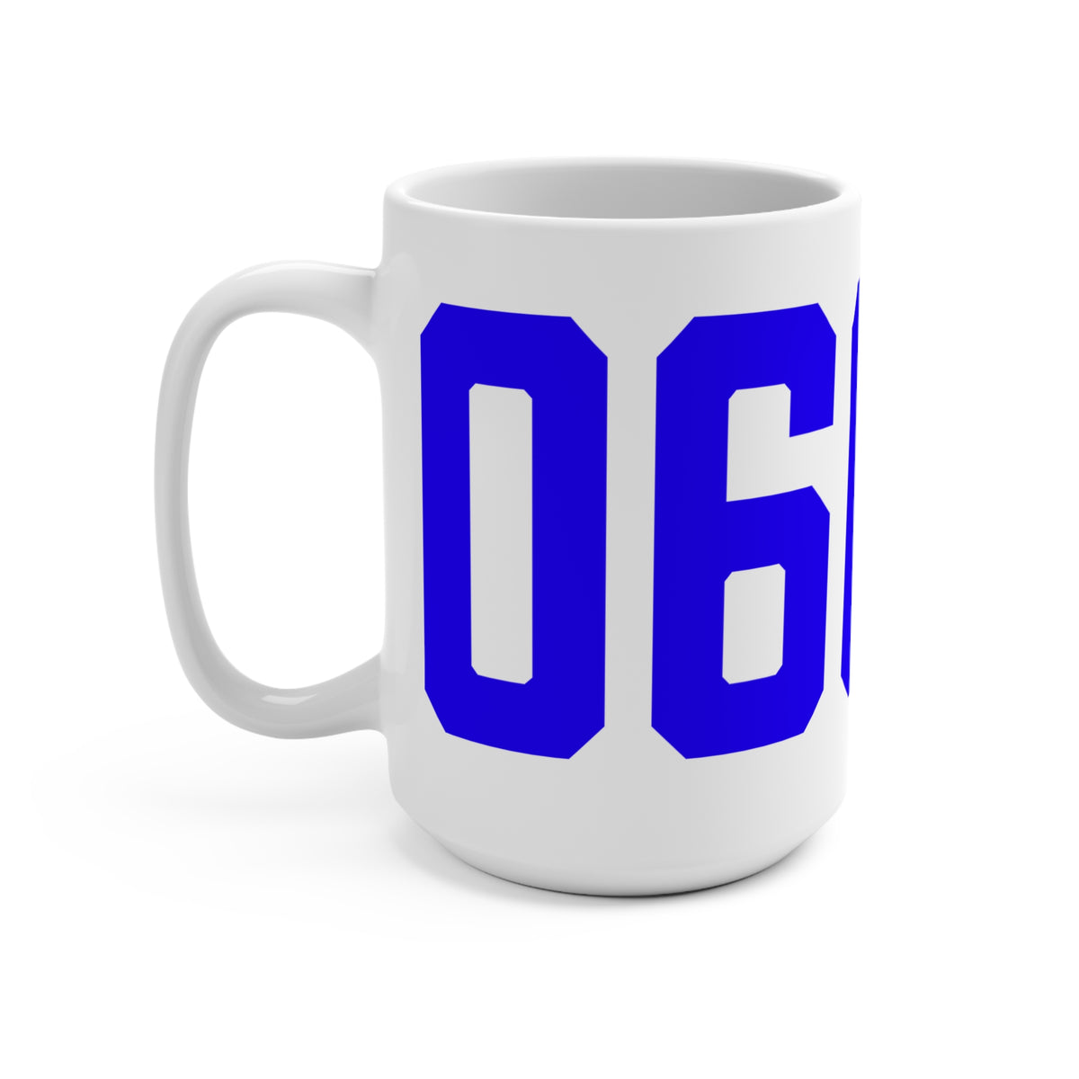 06062 Plainville Connecticut Zip Code Locks Mug 15oz