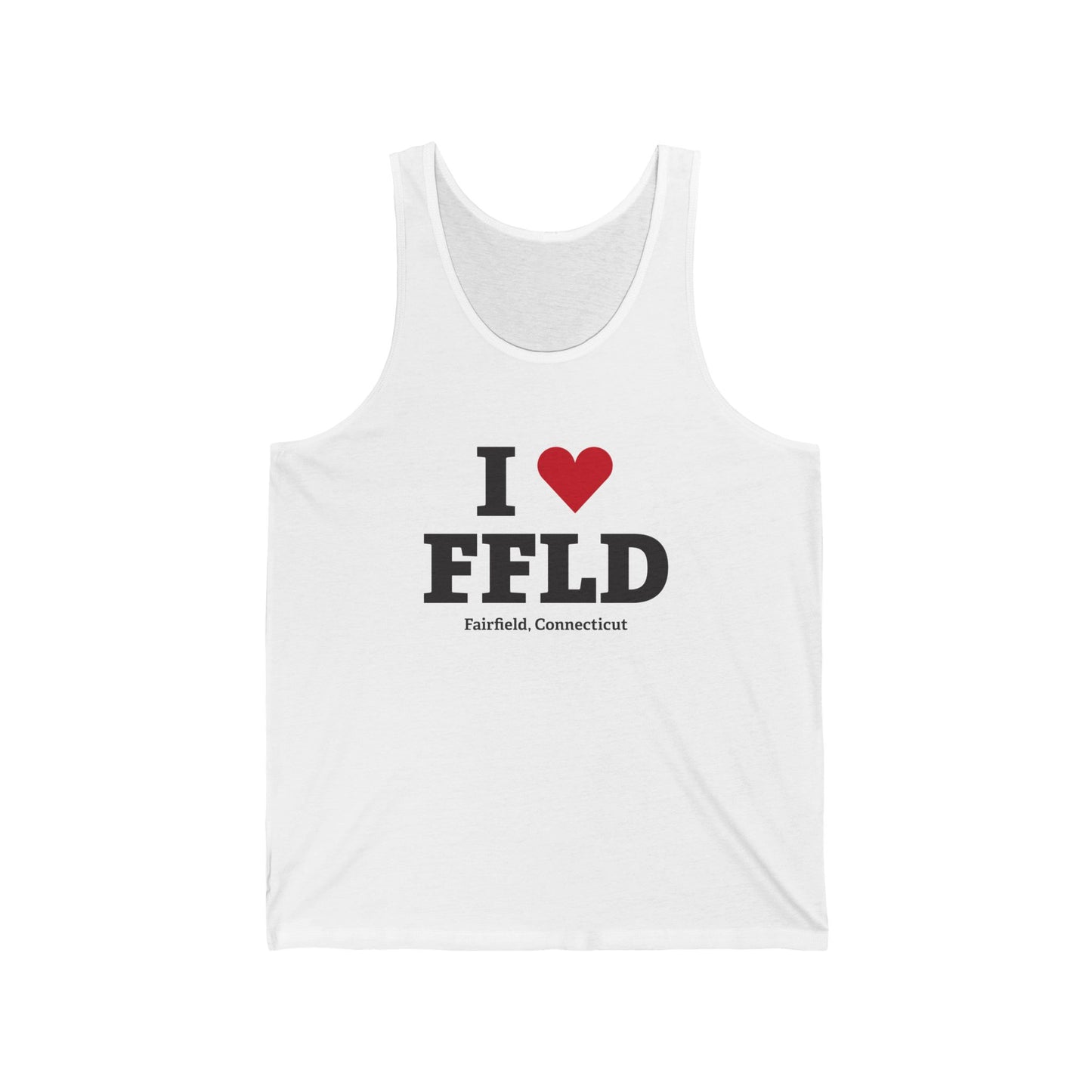 I Heart FFLD Unisex Jersey Tank Top