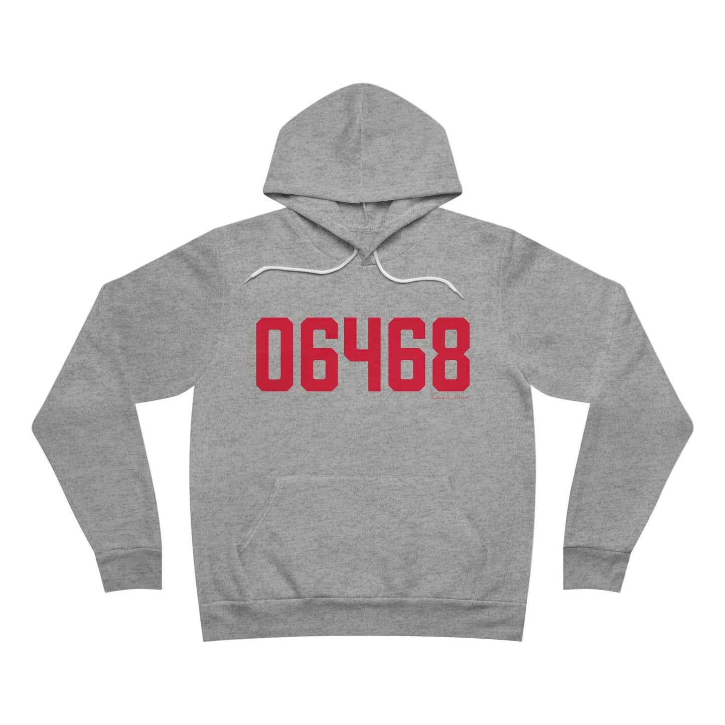 06468 Monroe Connecticut Zip Code Unisex Sponge Fleece Pullover Hoodie