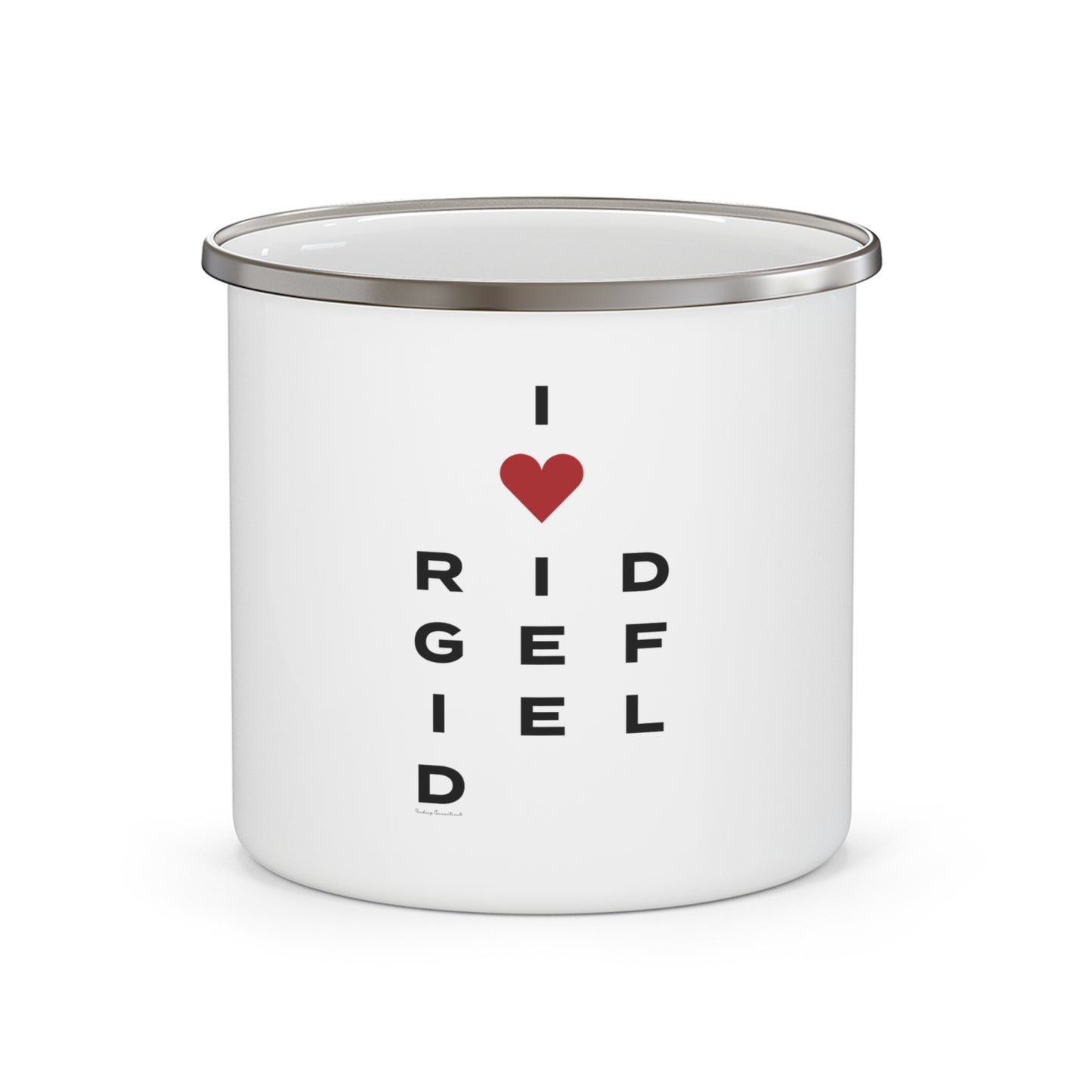 Ridgefield Vision Enamel Camping Mug