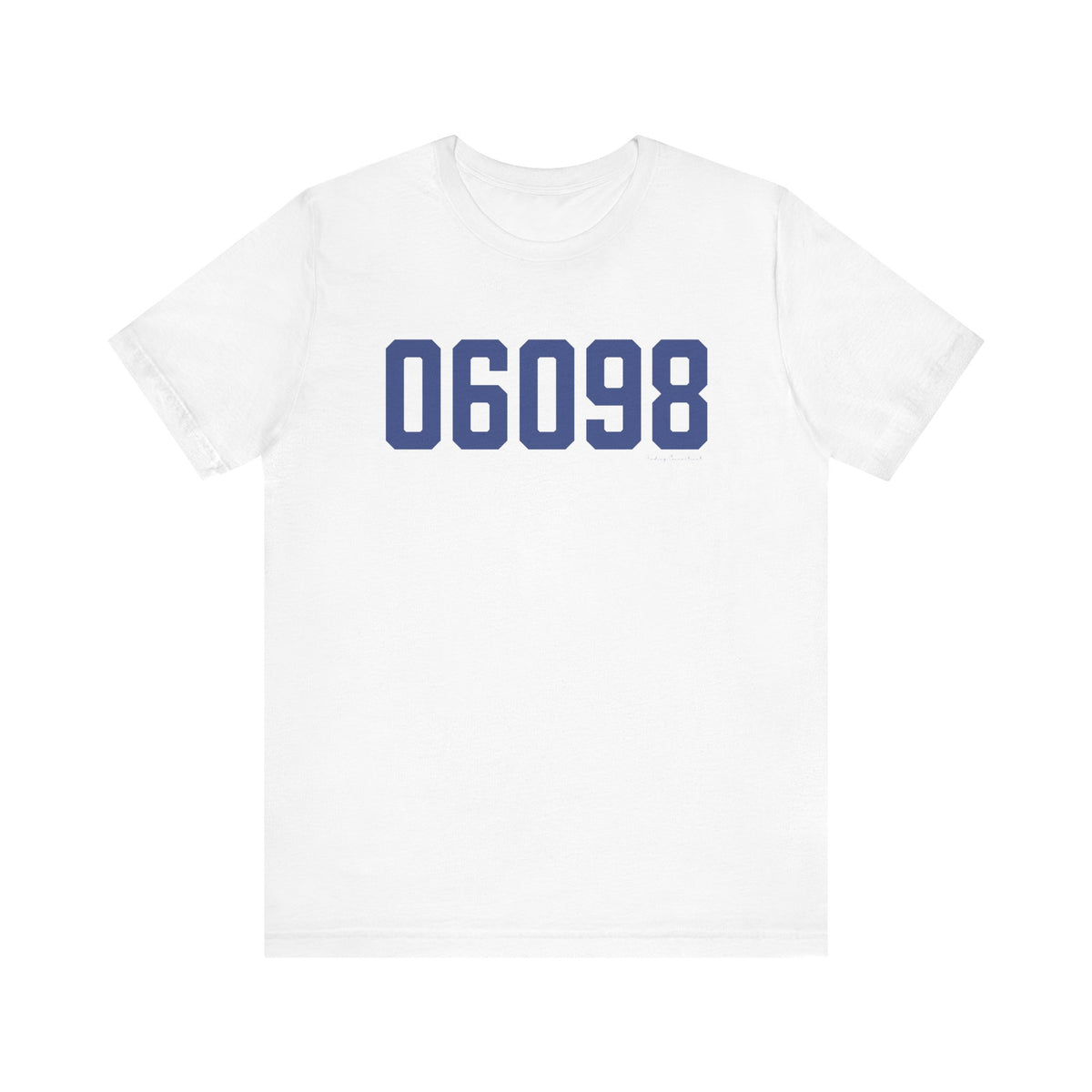 06098 Winchester Connecticut Zip Code Jersey Short Sleeve T-Shirt