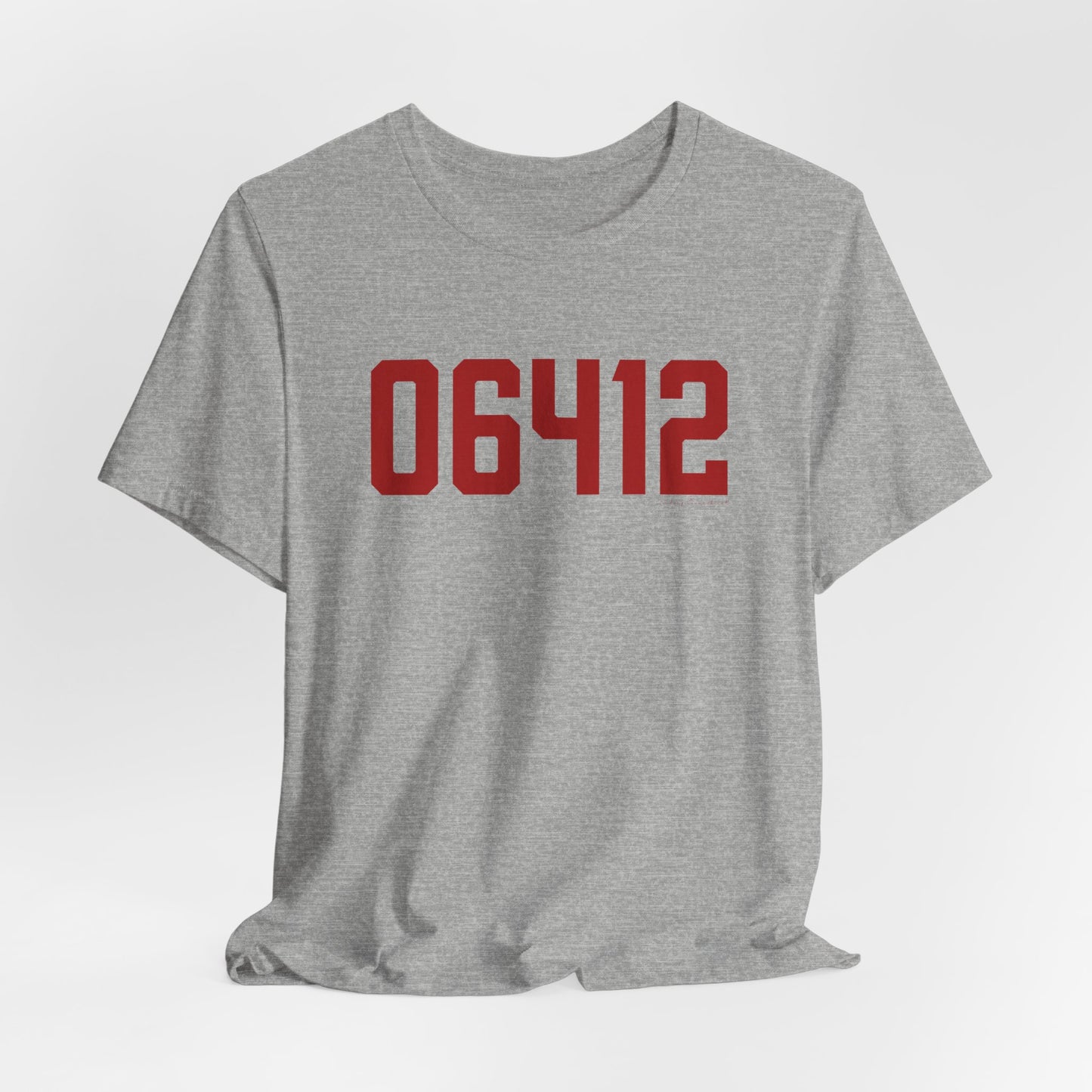 06412 Chester Connecticut Zip Code Unisex Jersey Short Sleeve T-Shirt