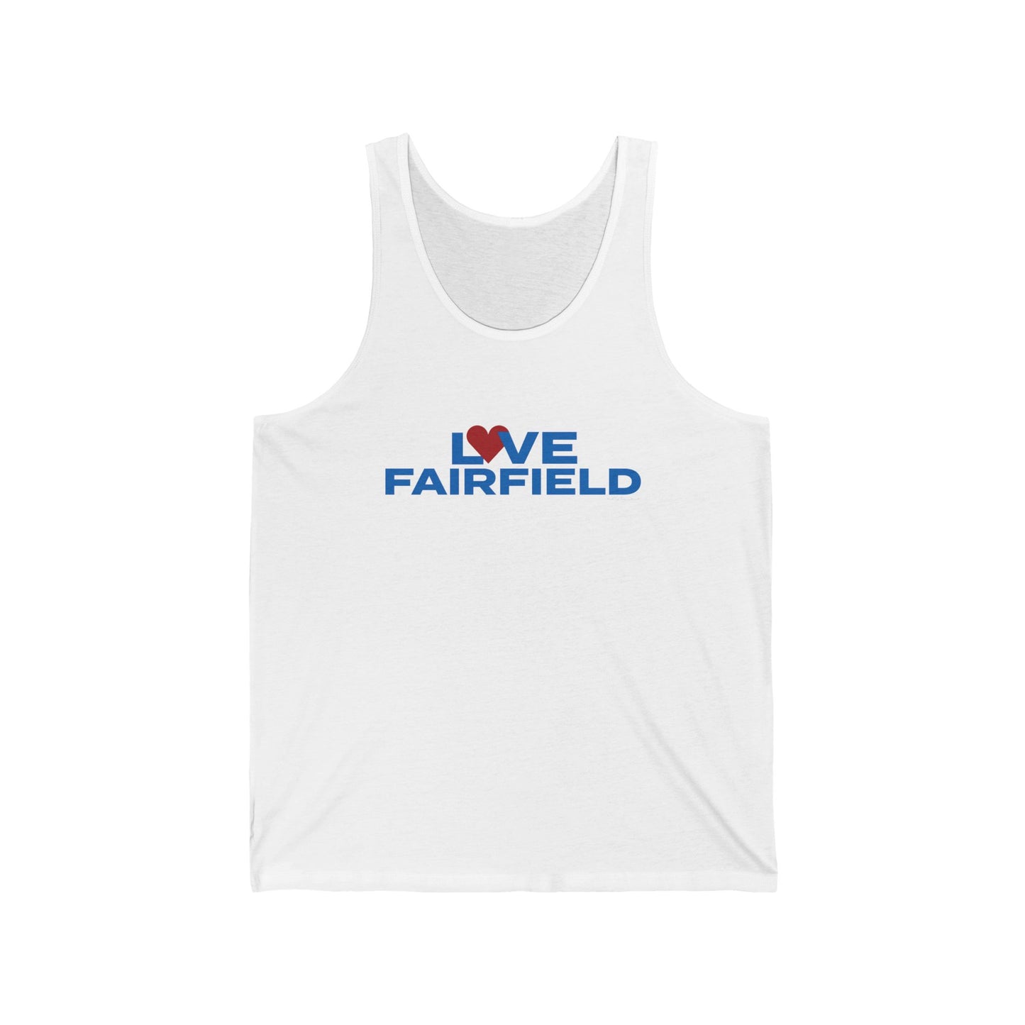 Love Fairfield Unisex Jersey Tank Top
