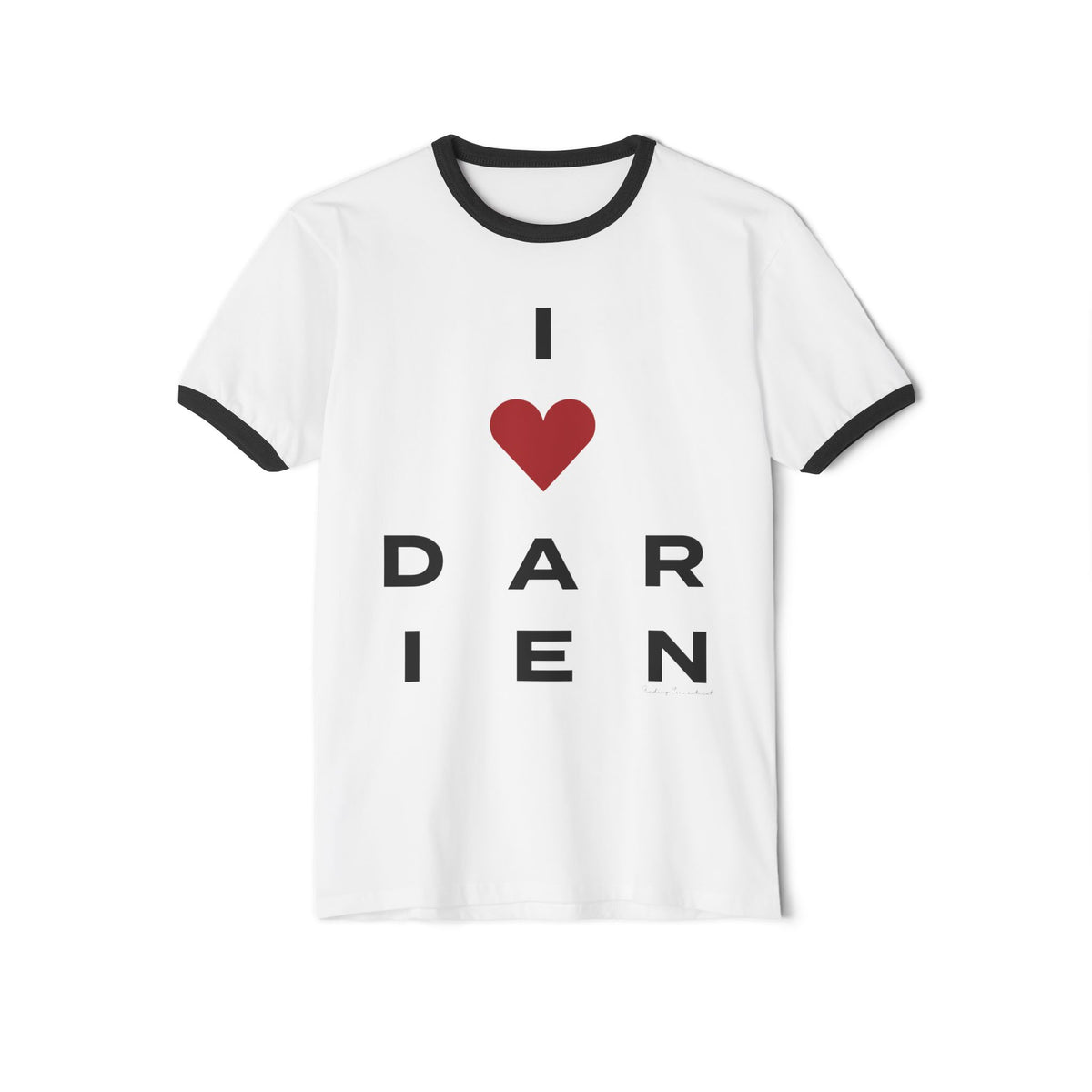 Darien Vision Unisex Cotton Ringer T-Shirt