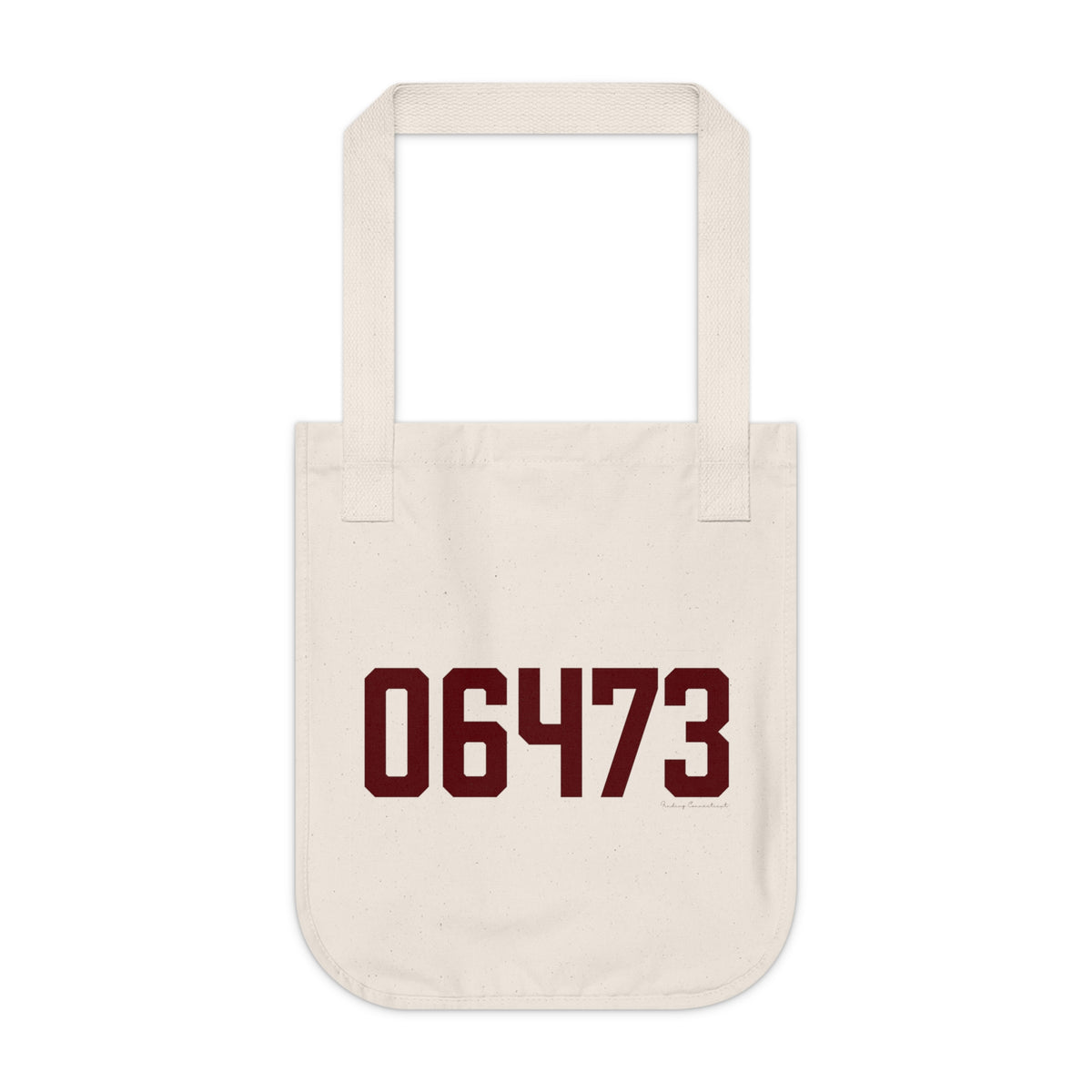 06473 North Haven Connecticut Zip Code Organic Canvas Tote Bag