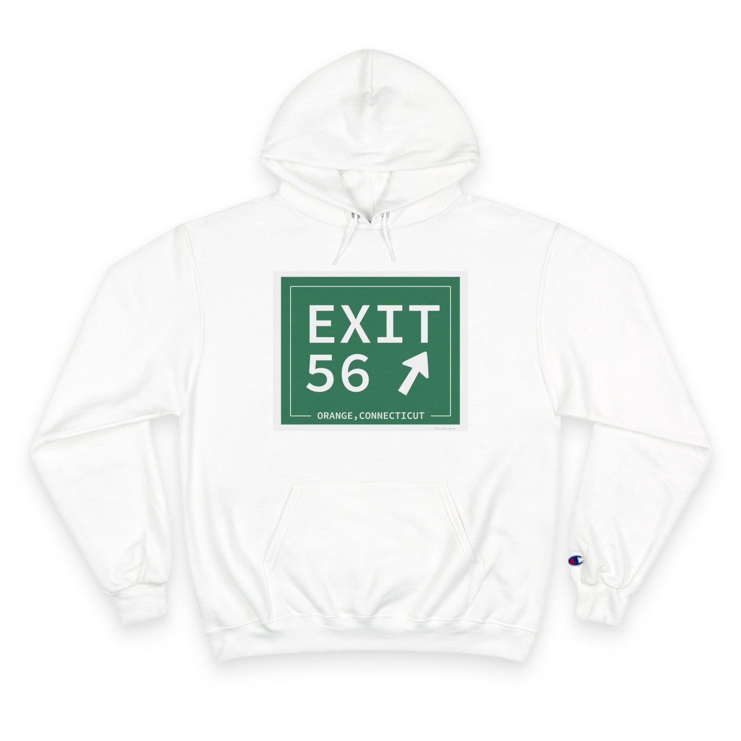 Vintage Exit 56 WCP Sign Champion Hoodie