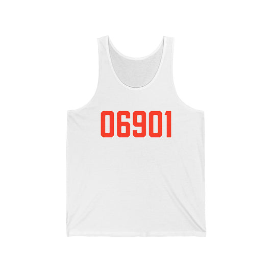 06901 Stamford Connecticut Zip Code Unisex Jersey Tank Top