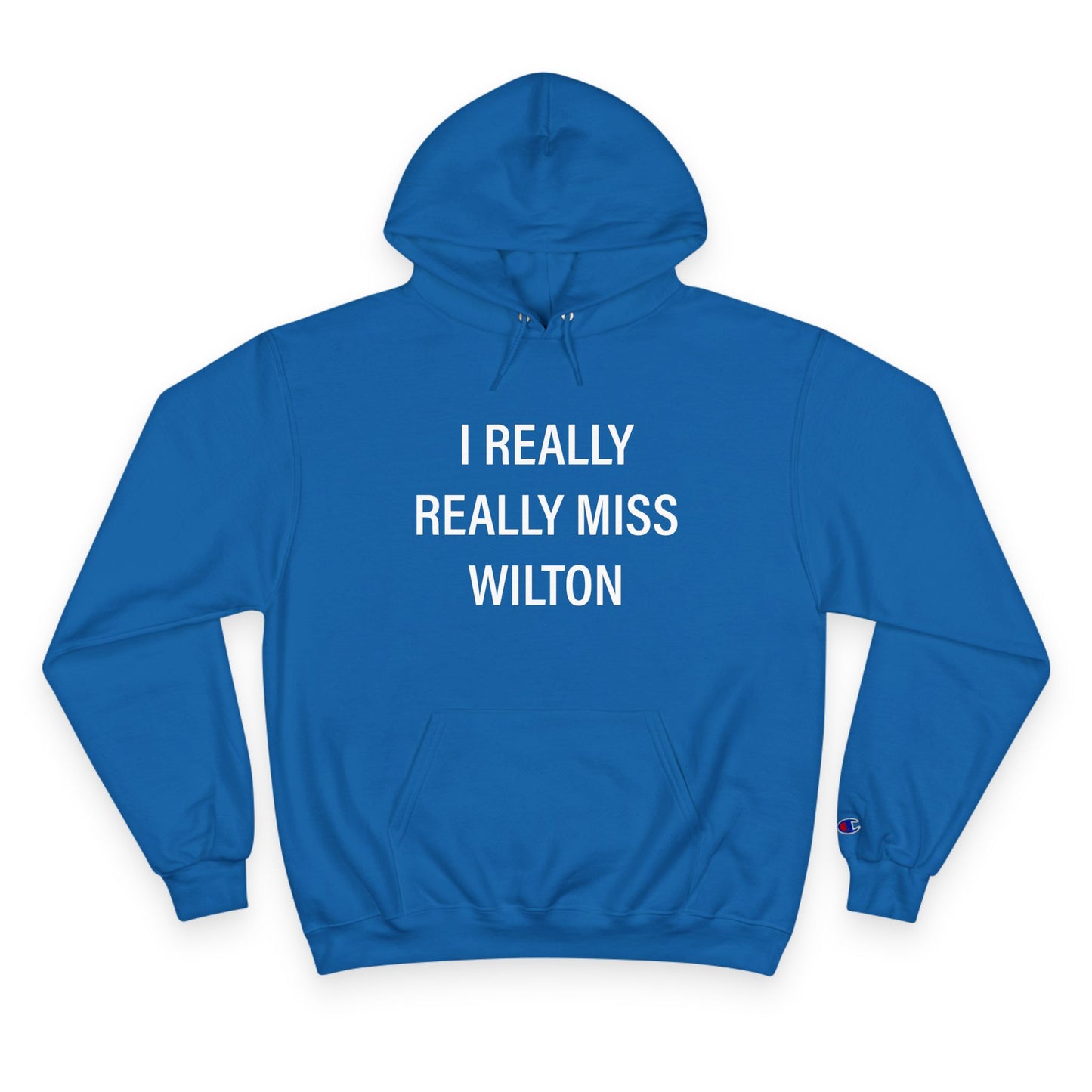 I Really Really Miss Wilton Champion Hoodie