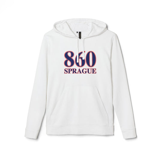 860 Sprague Red White & Blue adidas Unisex Fleece Hoodie